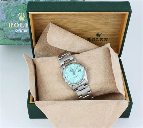 rolex quadrante tiffany